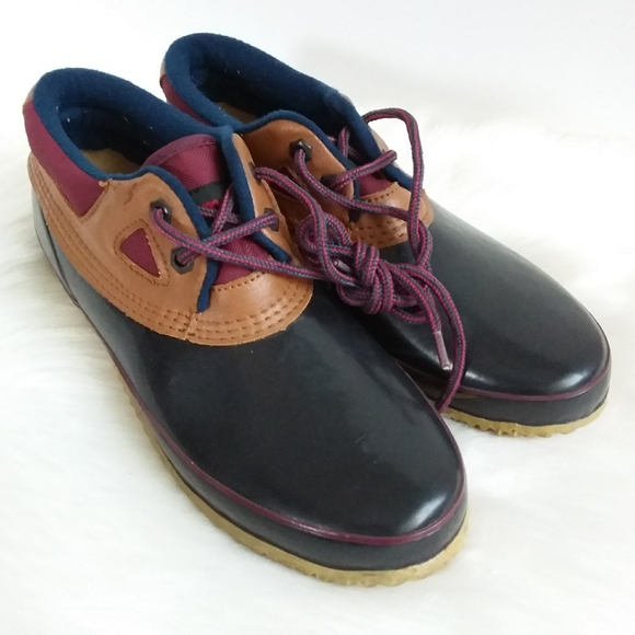 Trail's End | Colorblock Leather Waterproof Shoe - Picture 2 of 7